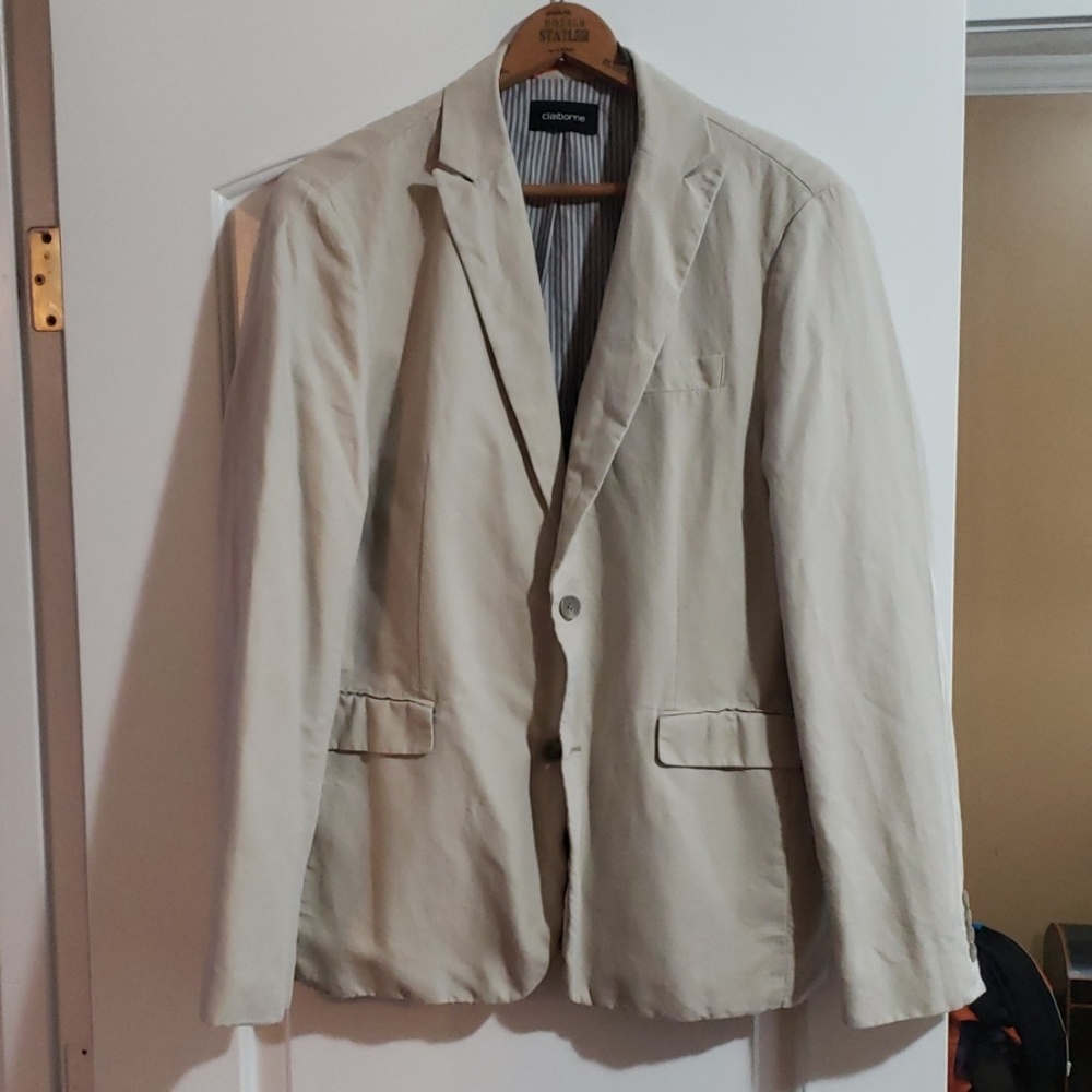 Claiborne Linen jacket 42r